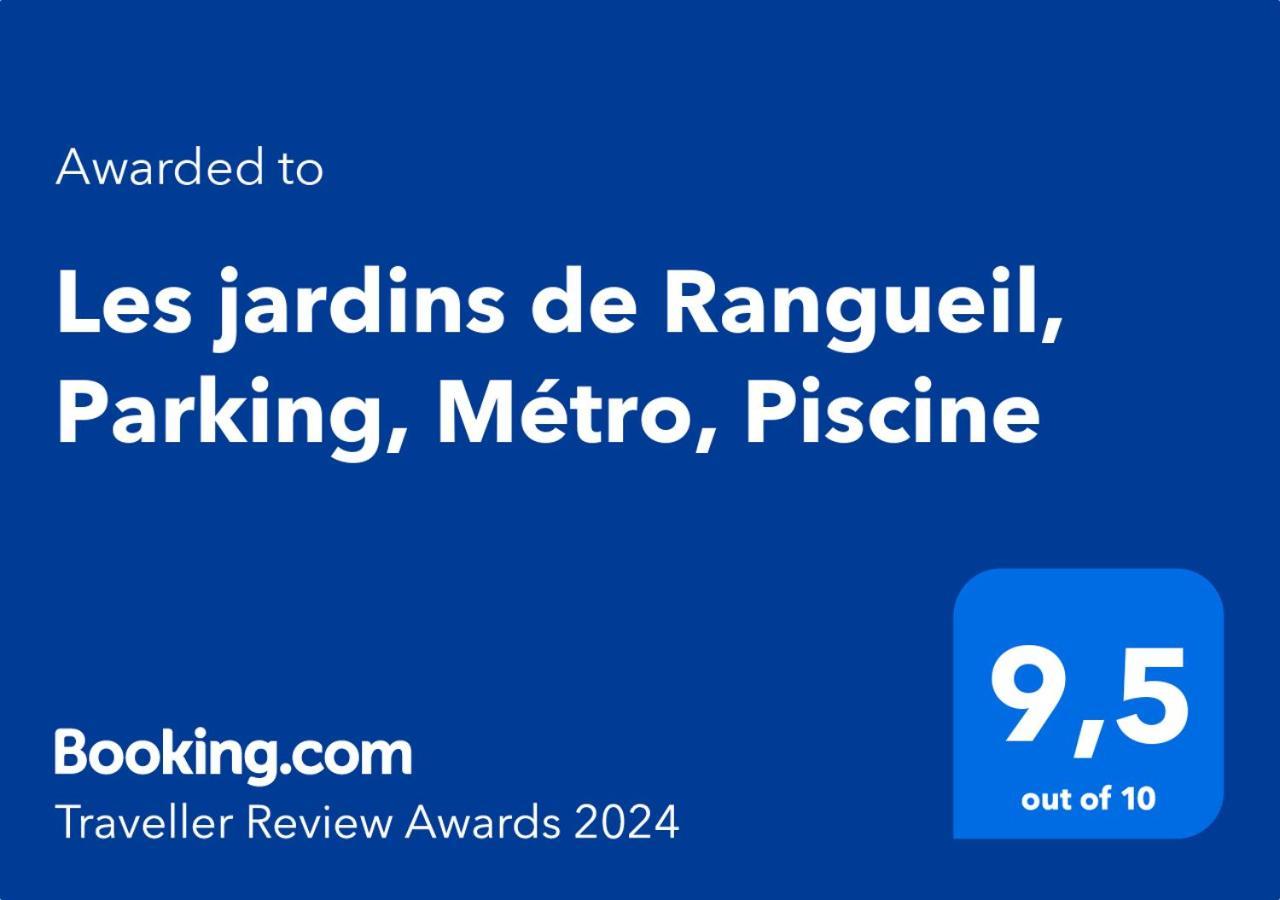 Les Jardins De Rangueil, Parking, Metro, Piscine Apartment Toulouse Exterior photo